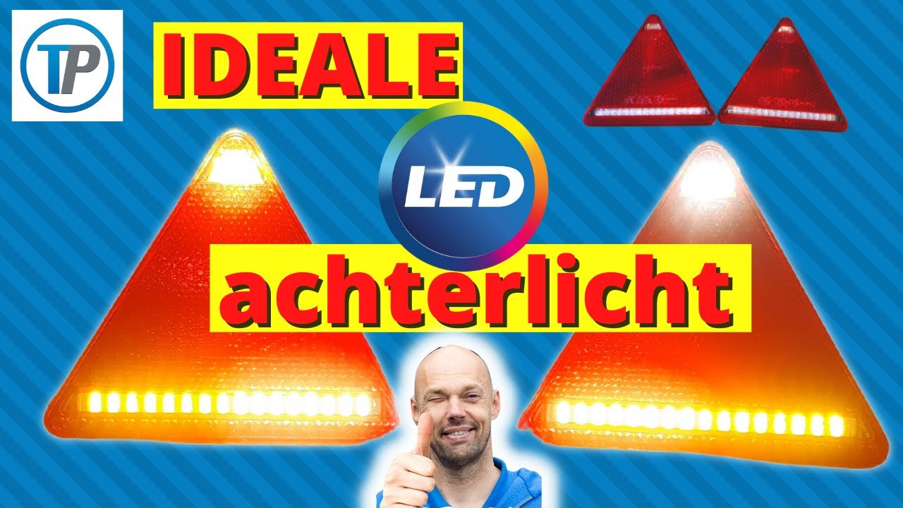 LED ACHTERLICHT AANHANGER, LED AANHANGER VERLICHTING, LED VERLICHTING AANHANGER AANSLUITEN, LED LAMP