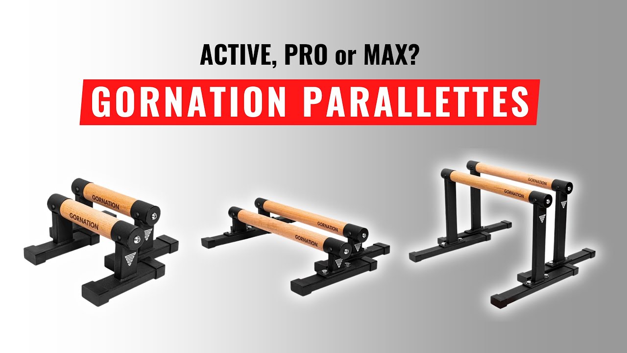 Gornation Parallettes Review (MAX, PRO, ACTIVE) - Complete Comparison Video