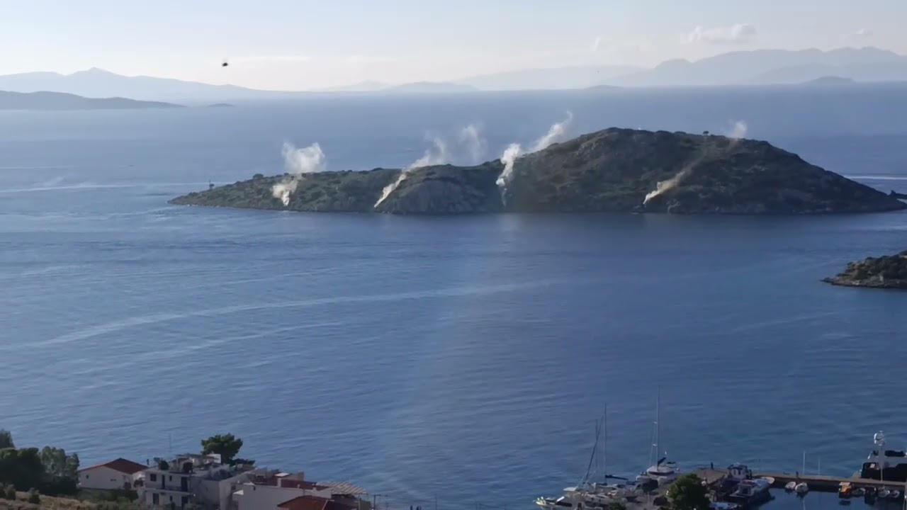 Επίθεση από αέρα, θάλασσα και ξηρά στα Μέγαρα: Η HuffPost στην άσκηση «ΩΡΙΩΝ-25»