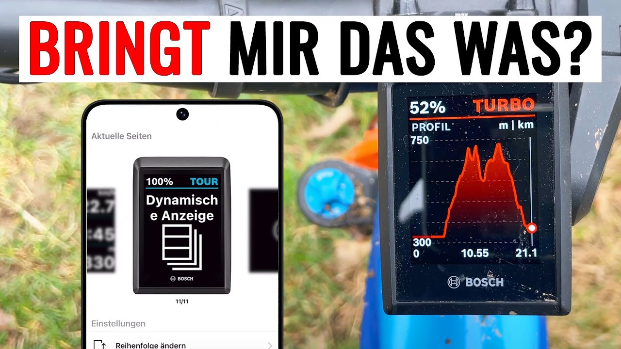 BOSCH EBIKE UPDATE 02/24 - Fahrmodi, dynamische Anzeige & Höhenprofil