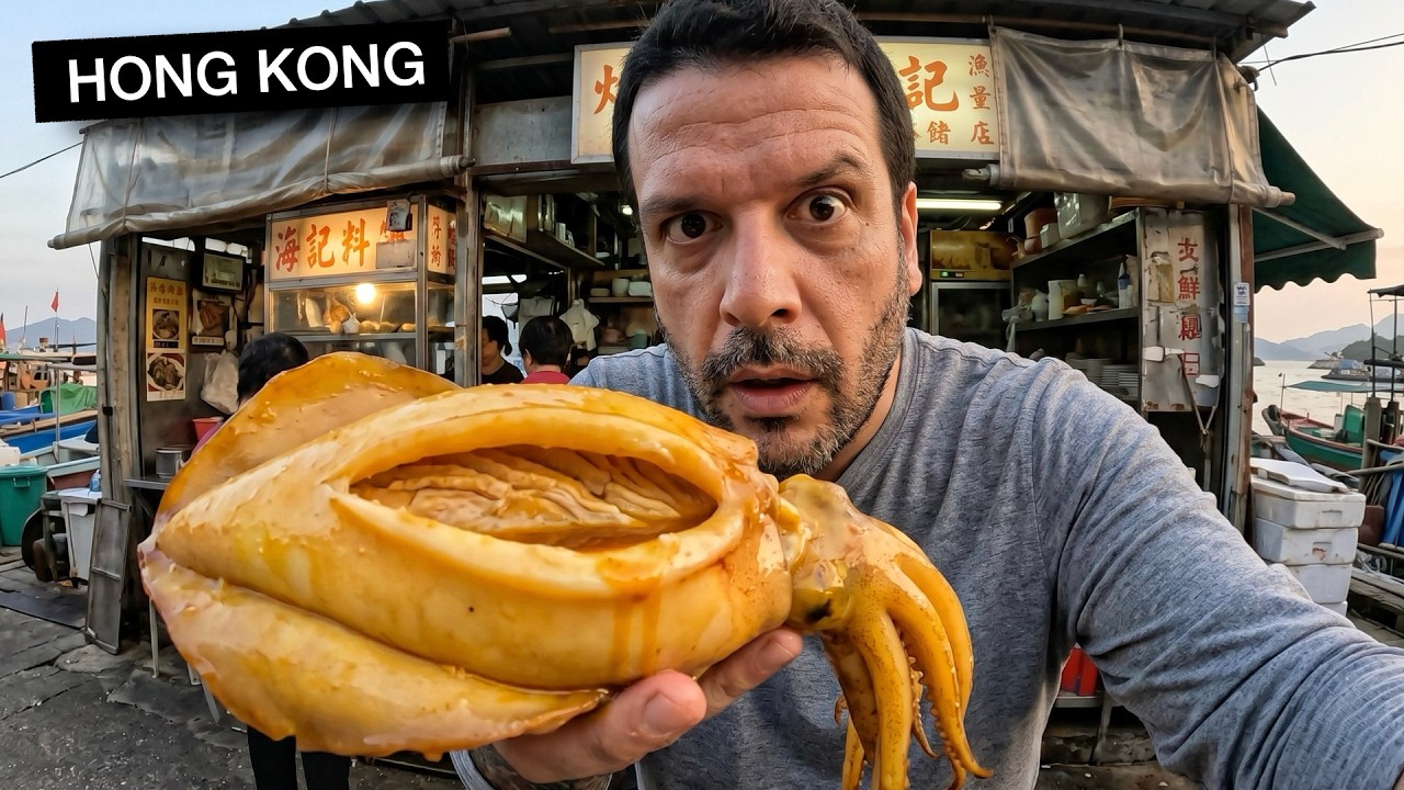 Dentro de uma vila chinesa de pescadores 🇭🇰