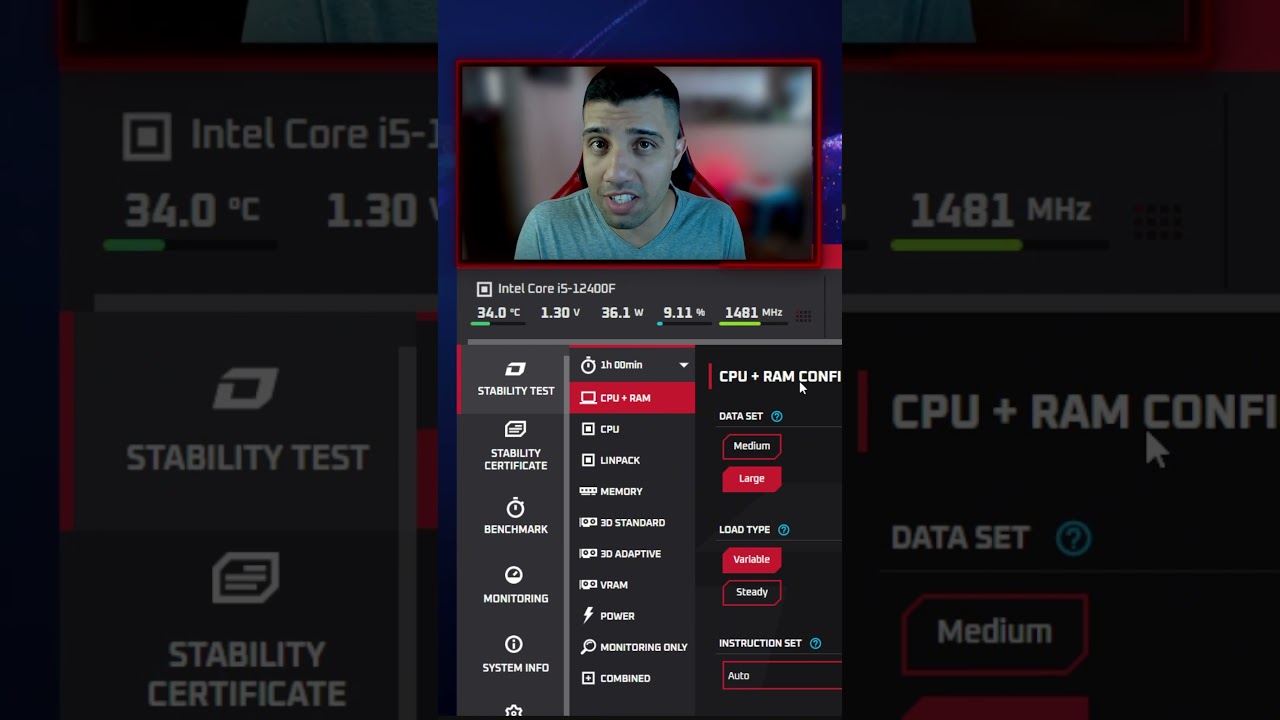 Melhor programa para testes de Hardware! OCCT