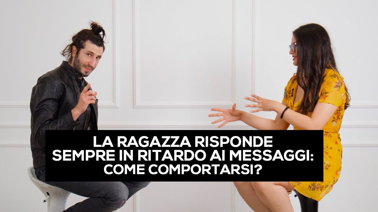 La ragazza risponde sempre in ritardo ai messaggi: come comportarsi?