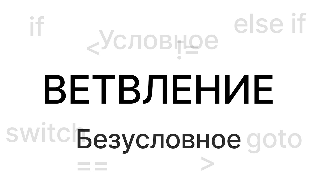 Урок №15 Безусловный Переход к Метке