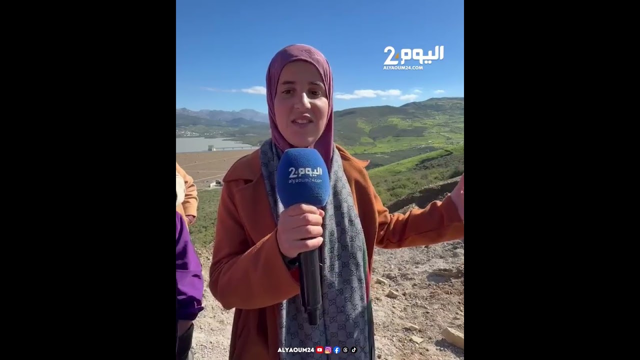 انهيار طريق بجماعة السحتريين ضواحي تطوان