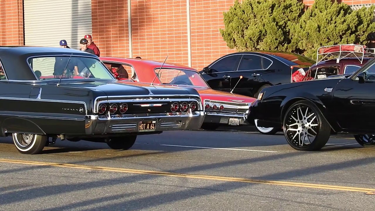 7 MINUTES OF CLASSIC IMPALAS CRUISING IN LOS ANGELES