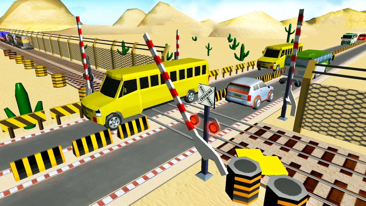 Railroad Crossing Simulator - Railway Signals Game - Android Gameplay FHD