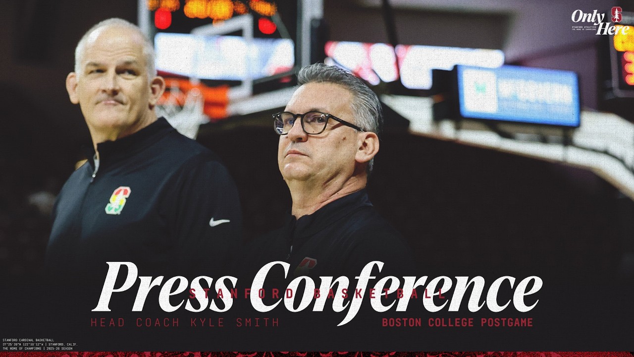 Stanford Men's Basketball: Boston College Postgame Press Conference (2/11/26)