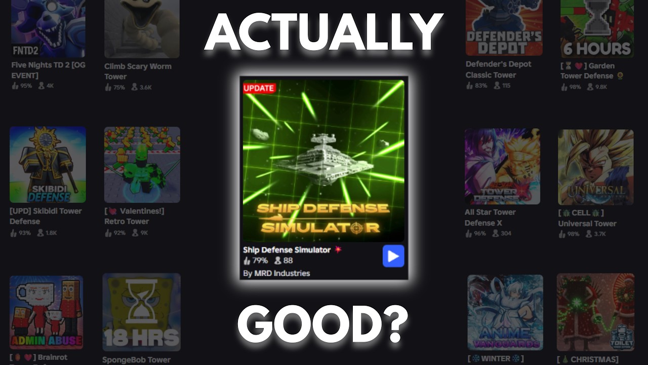SDS, the underrated Roblox TD game? [Game Review and Showcase]