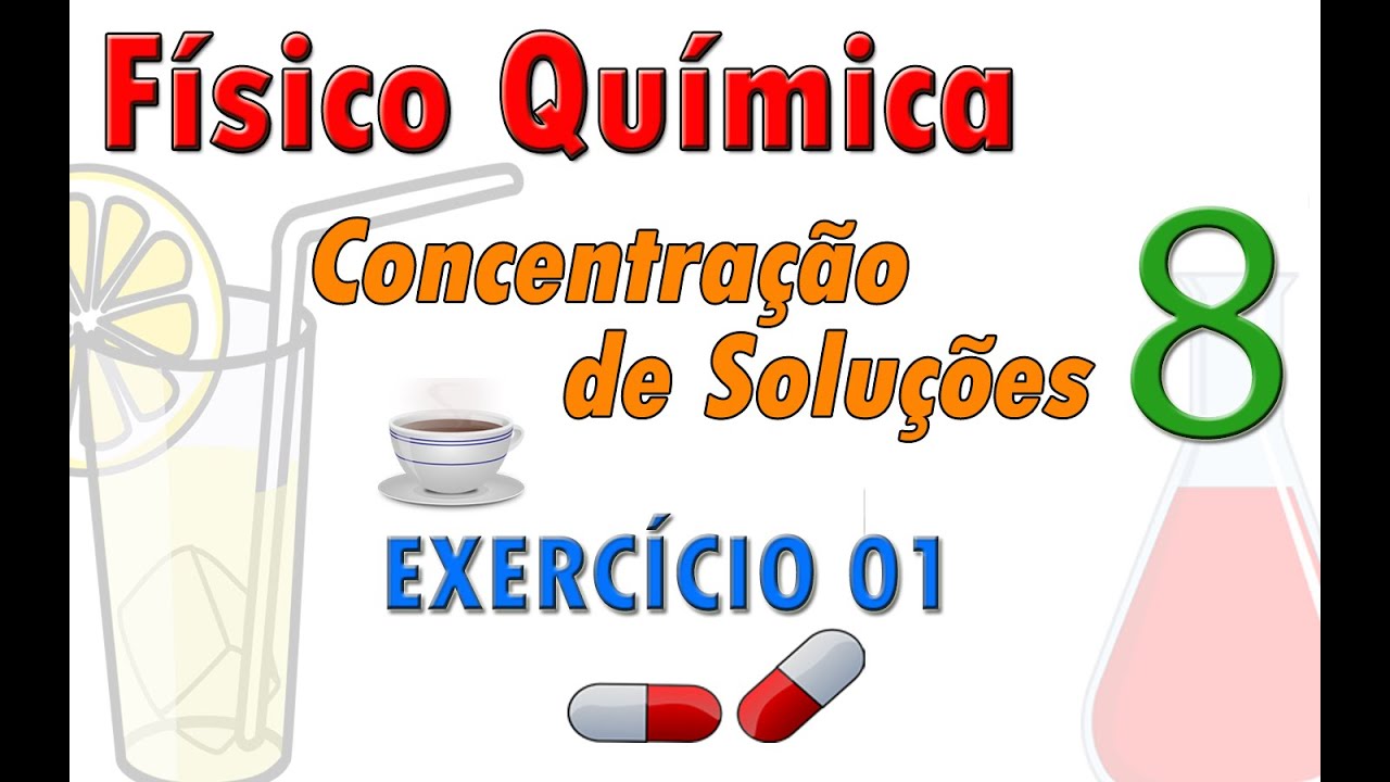 Concentração de soluções - Exercício 01