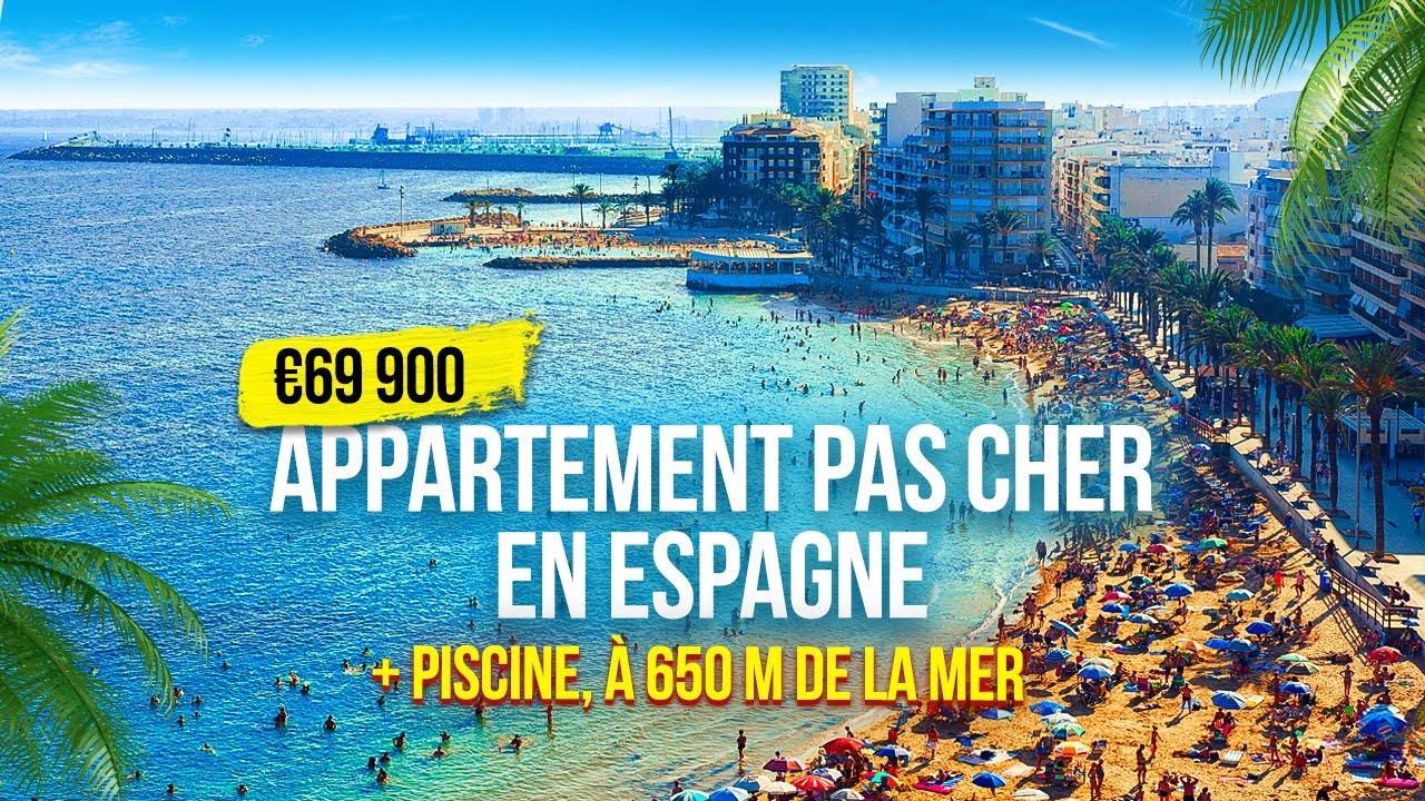 Appartement pas cher en Espagne bord de mer . ☀️ Appartement á Torrevieja 🏝
