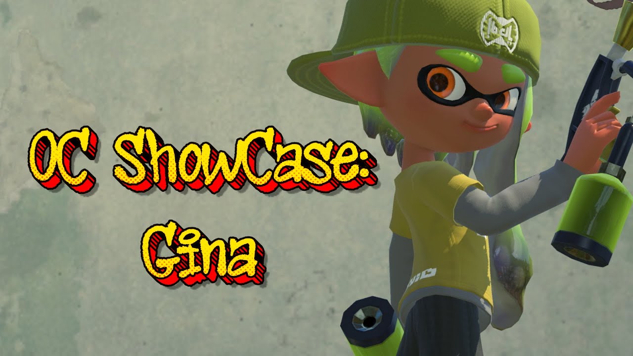 OC Showcase: Gina the Inkling (Splatoon Series OC)