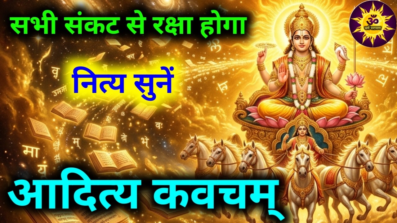 Aditya Kavacham | आदित्य कवच | हर संकट से रक्षा होगा नित्य सुनें भगवान सूर्य का कवच | Kharmas