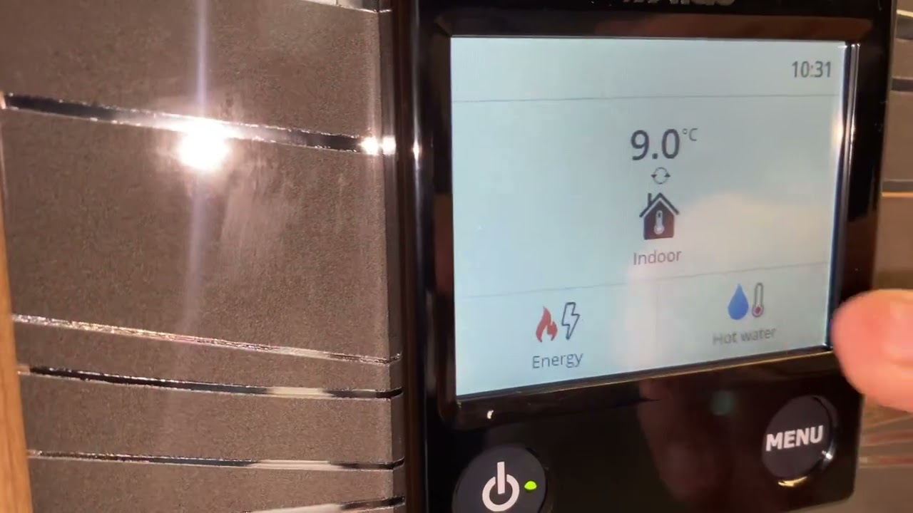 Alde 3030 Control Panel Operation
