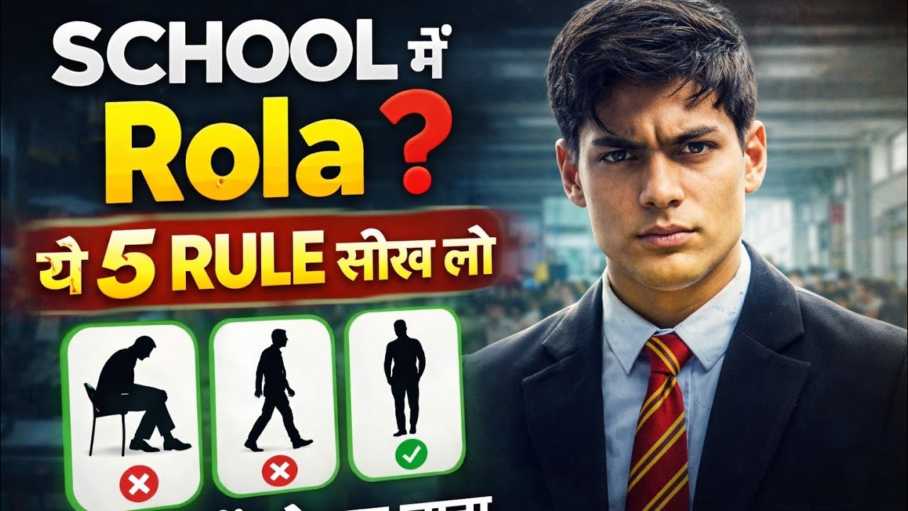 SCHOOL MAI ROLA KAISE JAMAYE | MOTIVATIONAL VIDEO 