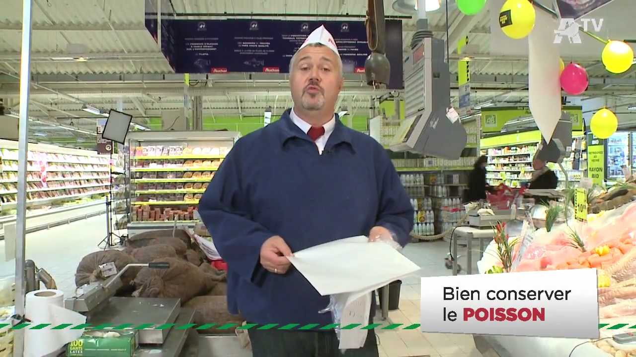 Auchan - Comment conserver le poisson ?