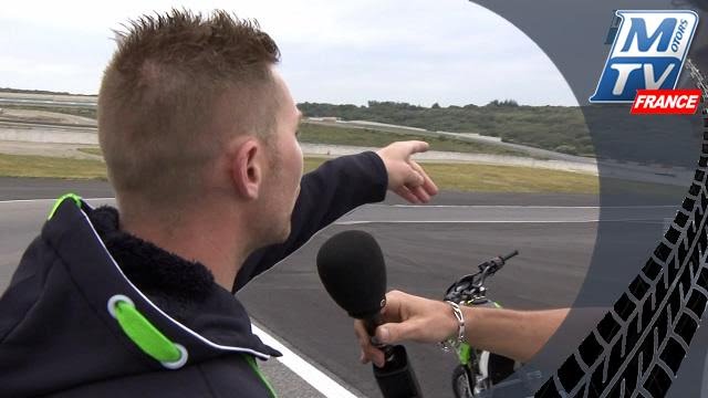 Wheelies - FSBK 2016 - Grégory Leblanc explique le tracé de Lédenon