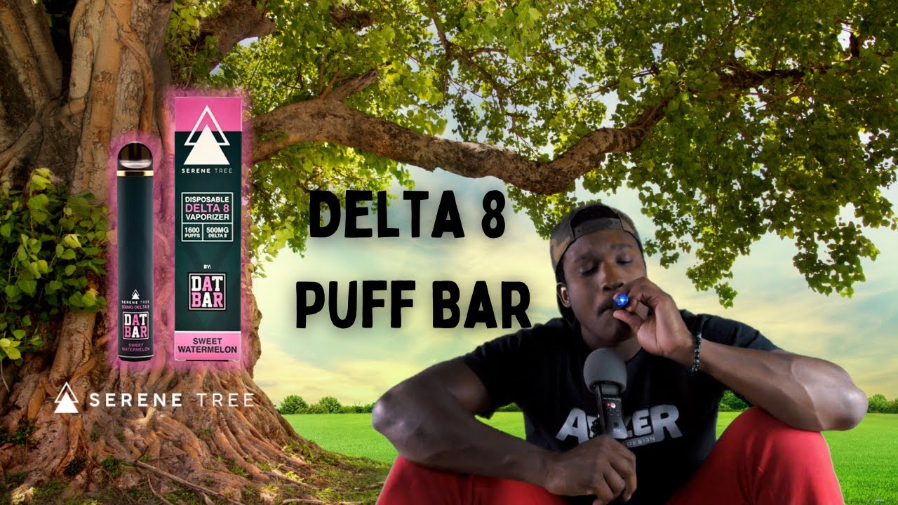 Delta-8 PuffBar!  Serene Tree Delta-8 Disposable