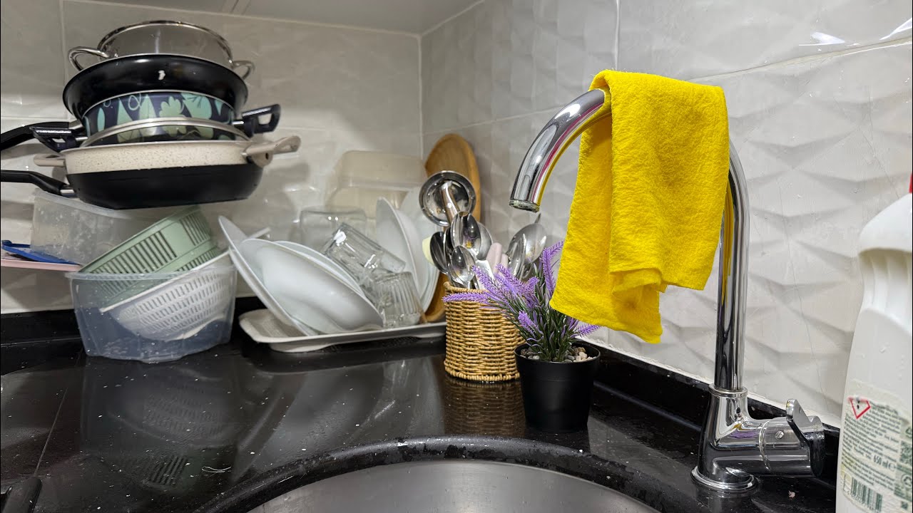 ASMR [after two days of a cold]🤒Calm& Satisfying | No Talking | Kitchen Therapy🧼🫧