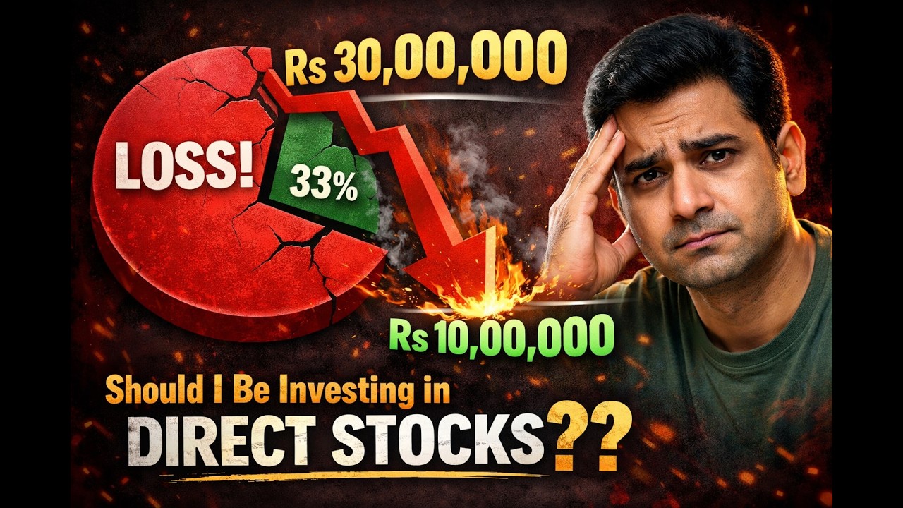 I Lost 2/3rd of My Portfolio 😨 | The Dark Side of Direct Stocks 📉Fin Portfolio