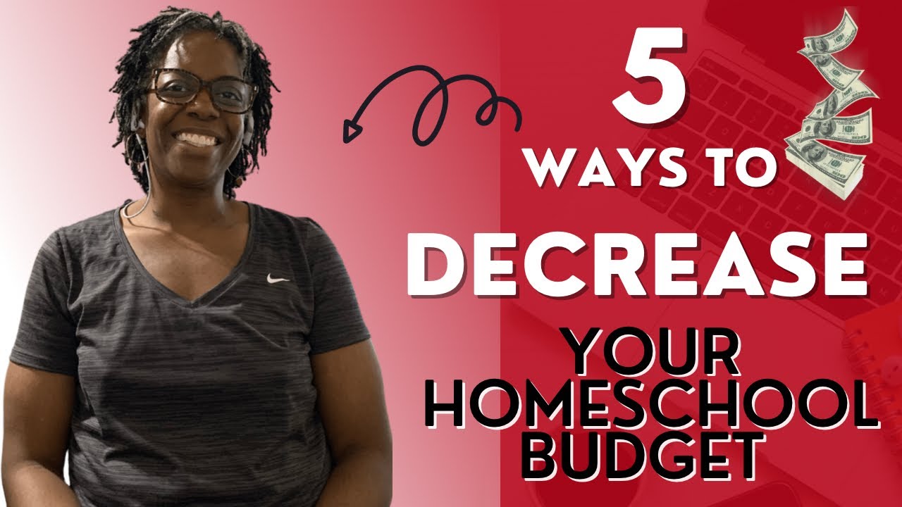 *FIVE* Homeschool Budget Saving TIPS/ Homeschool Family of 5