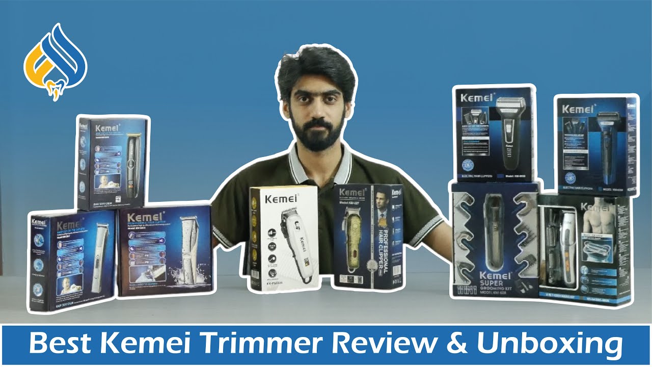 Kemei Hair Trimmer in Pakistan by Shoppingjin | Best Price in Pakistan | Review & Unboxing