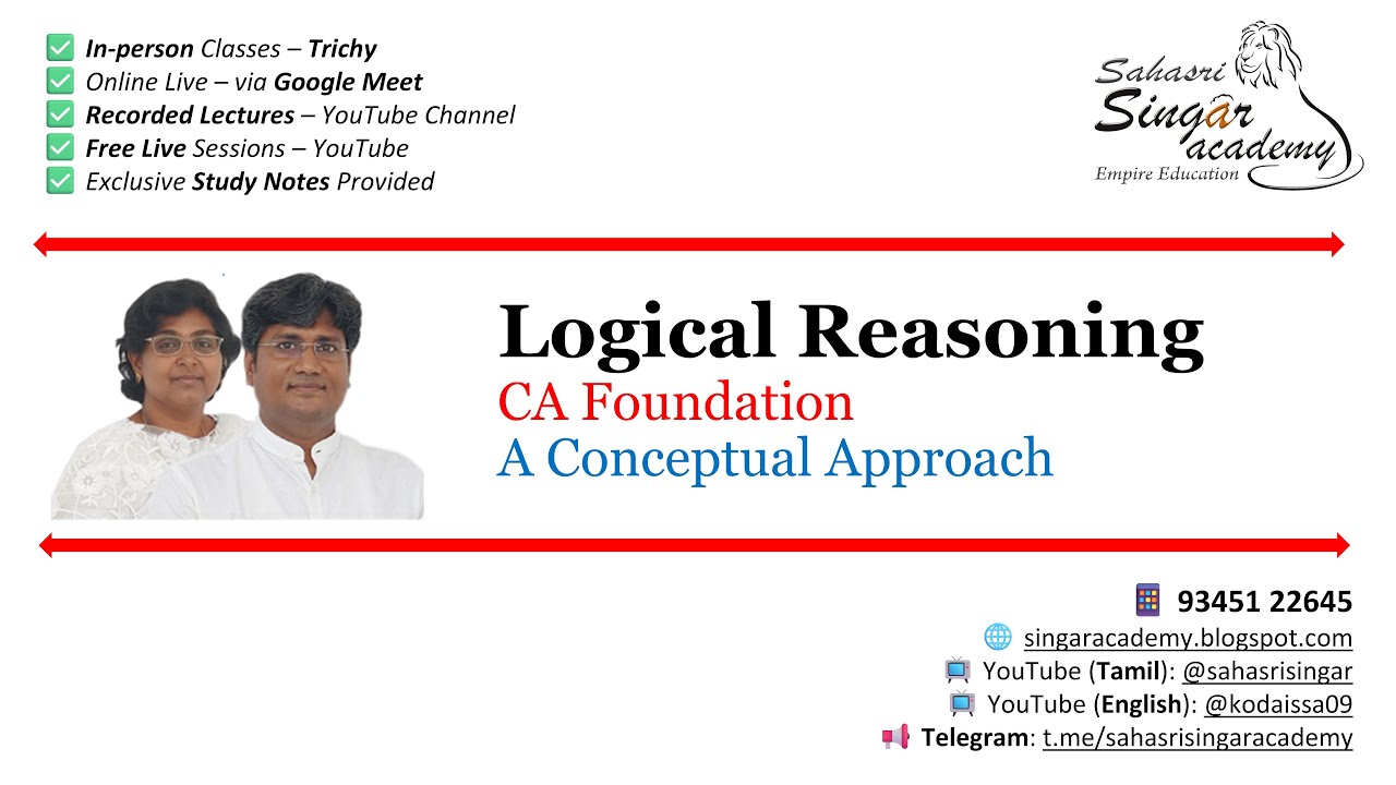 MJ26 Math CA Fo -  Logical Reasoning - Seating Arrangement