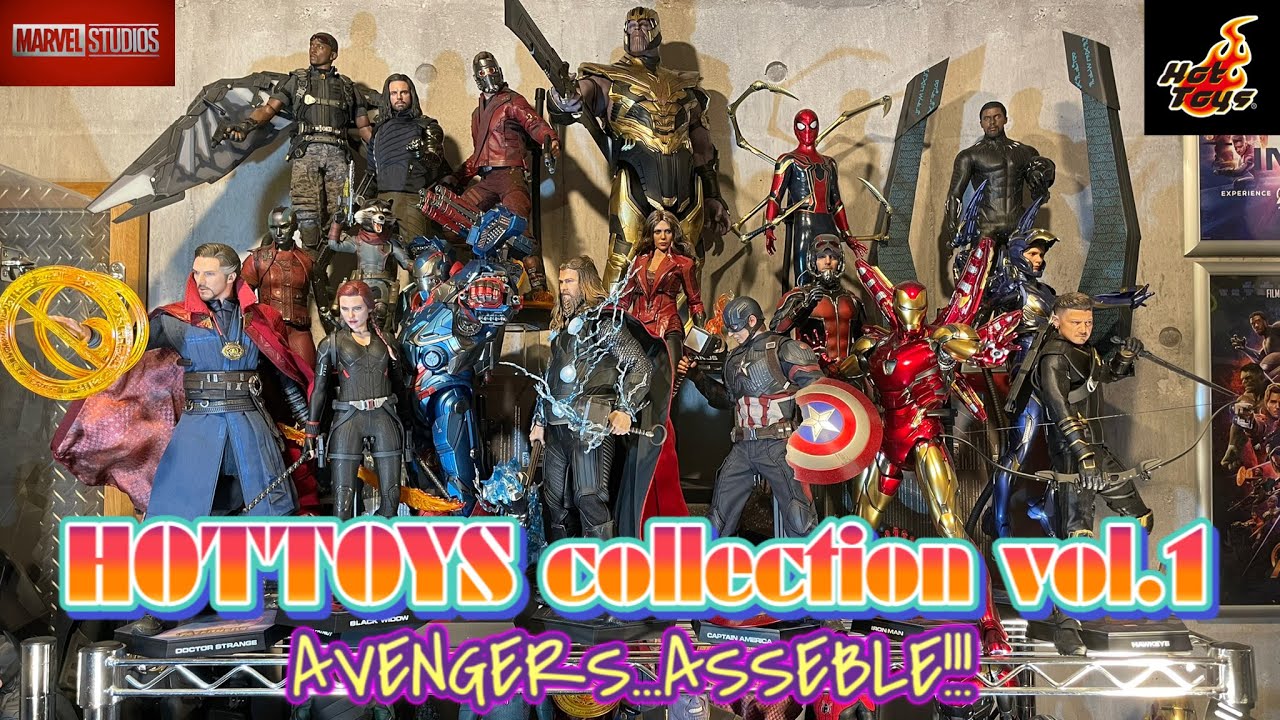 【ホットトイズ コレクション vol.1】MARVEL フィギュア HOTTOYS collection アベンジャーズ MCU エターナルズ スパイダーマン マーベルレジェンド 一番くじ ワンピース