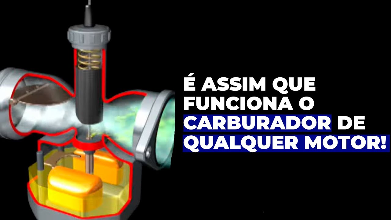 É assim que funciona o carburador de qualquer moto! | Elton Pinheiro