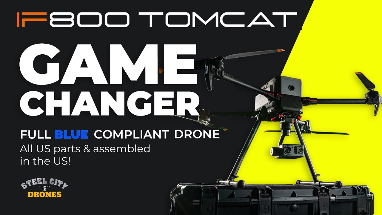 Компания Steel City Drones представляет: IF 800 Tomcat — революционный дрон американского произво...