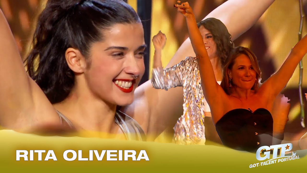BOTÃO DOURADO DA SILVIA ALBERTO PARA A RITA OLIVEIRA!! | Audições | Got Talent Portugal 2025