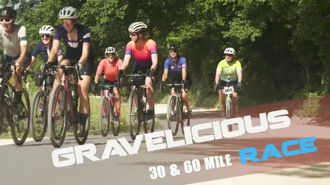 Gravel ride in Bentonville, AR. Bentonville Bike Fest