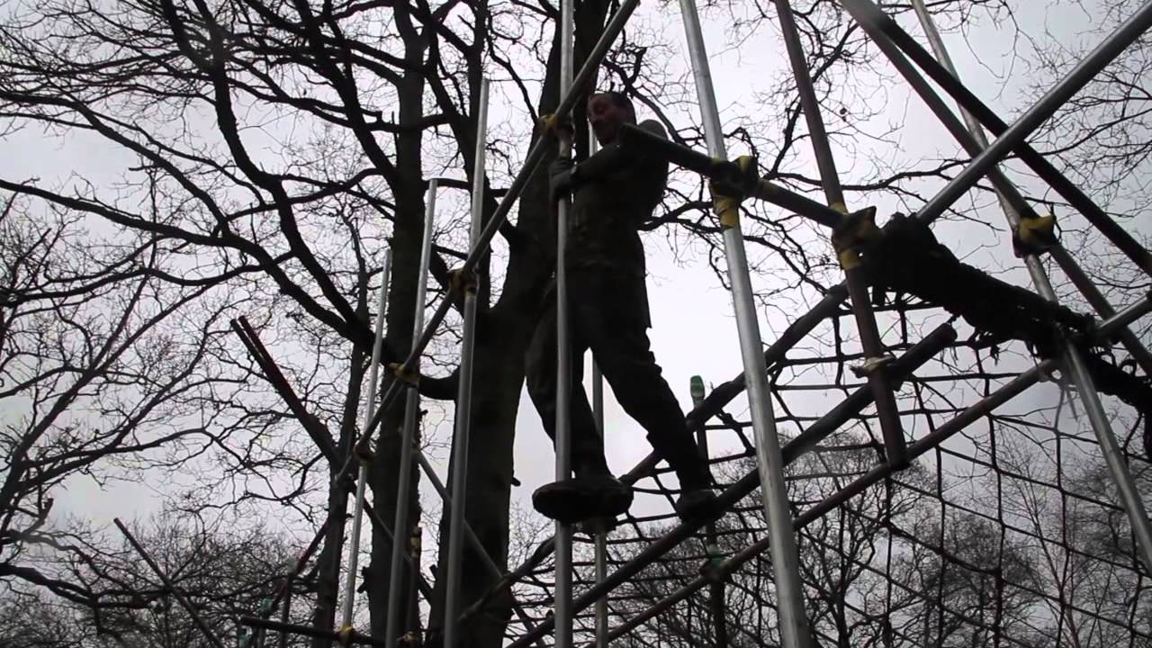 How to descend a fireman's pole safely