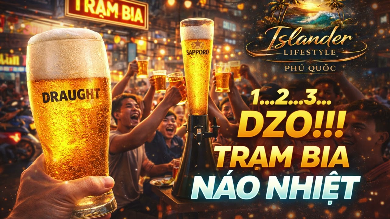 TRẠM BIA NÁO NHIỆT | PearlIsland Festival Night #phuquoc #trambia #duongduong #anthoi #ganhdau
