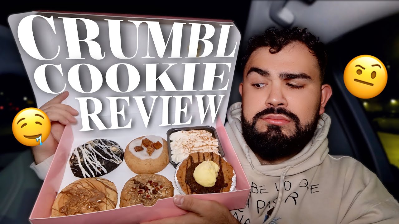 reacting to crumbl's christmas cookies 🍪