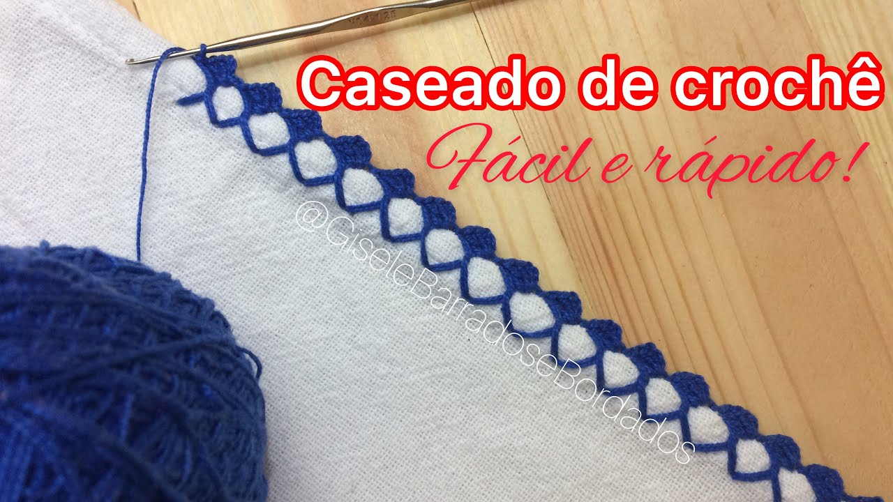 CASEADO DE CROCH&Ecirc; N&deg; 2 (CRUZADO DUPLO)