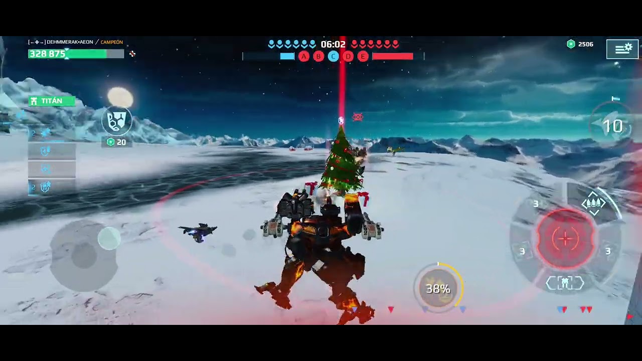 War Robots | Yamantau Xmas | Blaze Hastatus + Pilum + Gladius