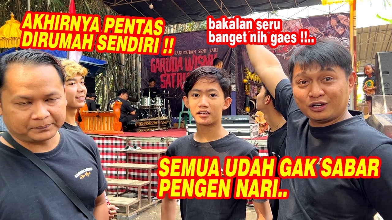 AKHIRNYA KITA PENTAS DI RUMAH SENDIRI !! Pasti bakalan seru nih gaes..