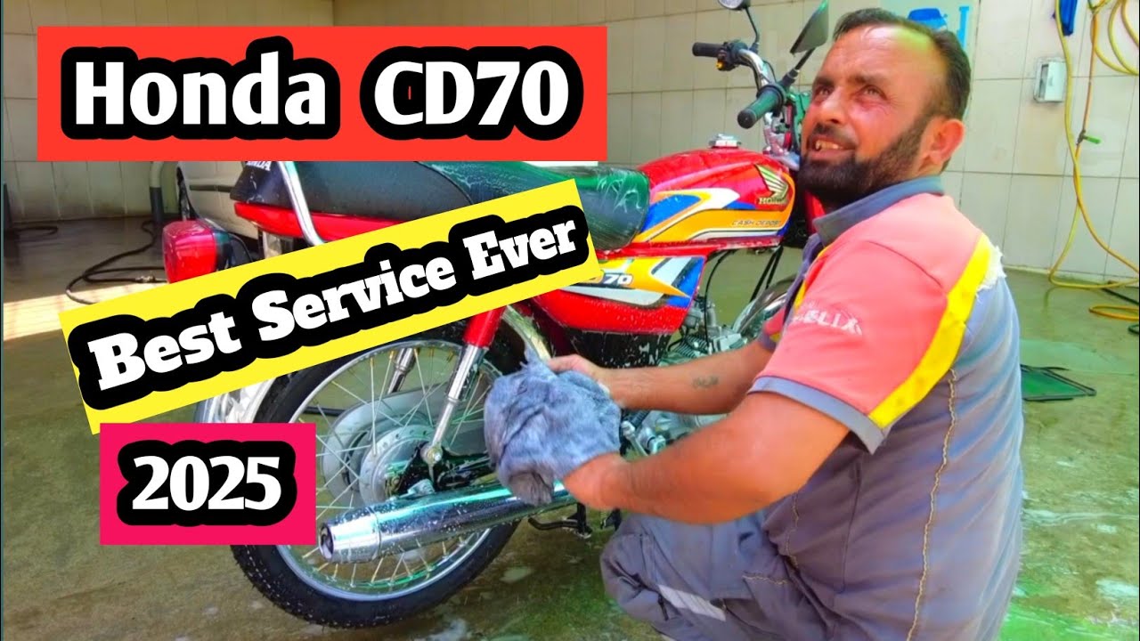 Honda CD 70 2025 | Bike Service | Islamabad - Pakistan | Travel Jaguar