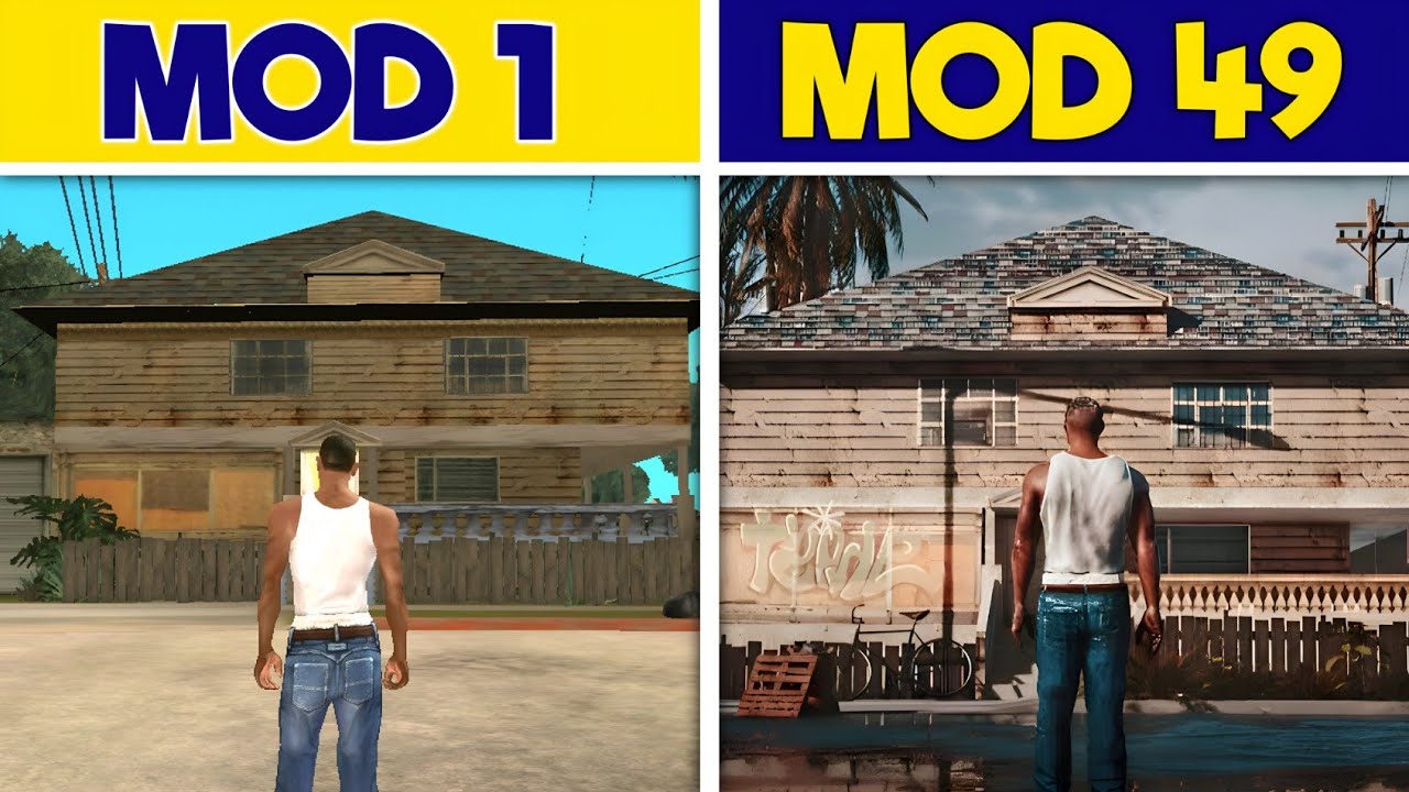 Installing 50 *FAADU* Mods In GTA San Andreas On Android - GTA Hindi