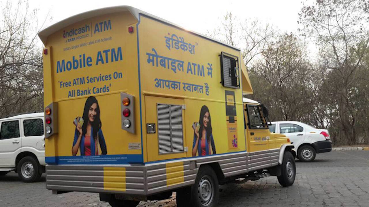 Tata Indicash ATM Van