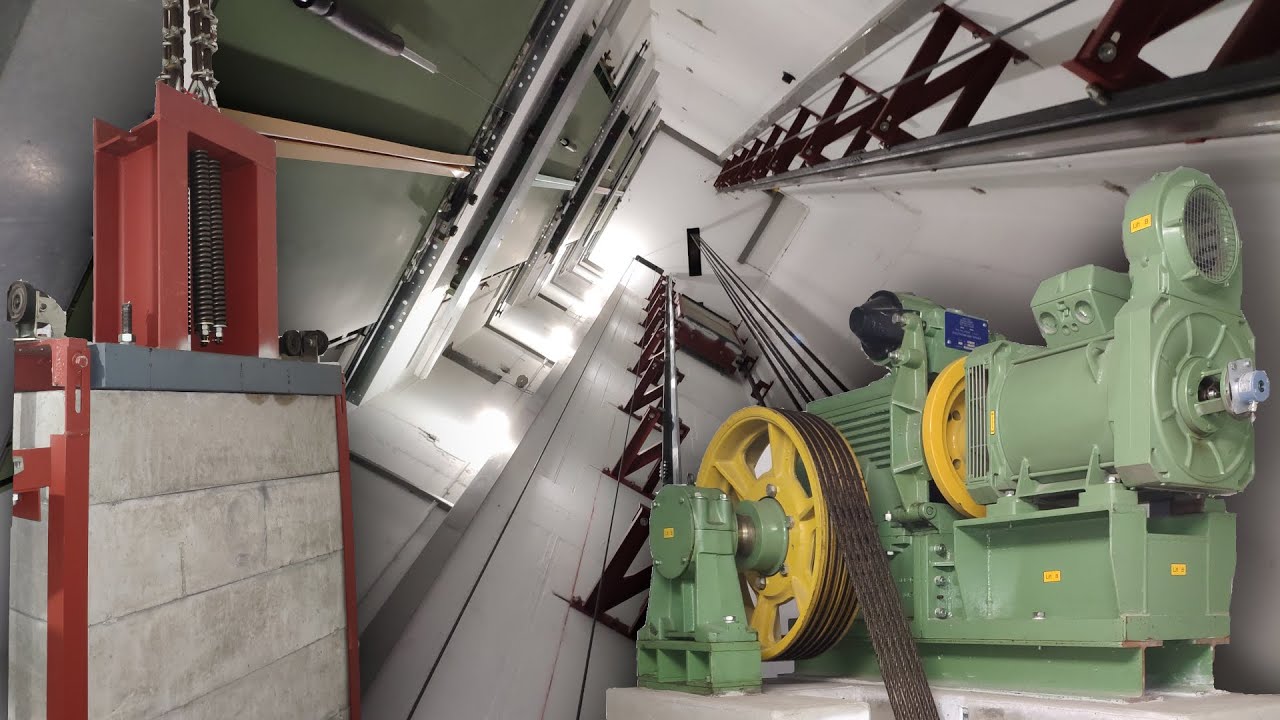 2 Fast and well built EMCH Lifts in Berne, Switzerland