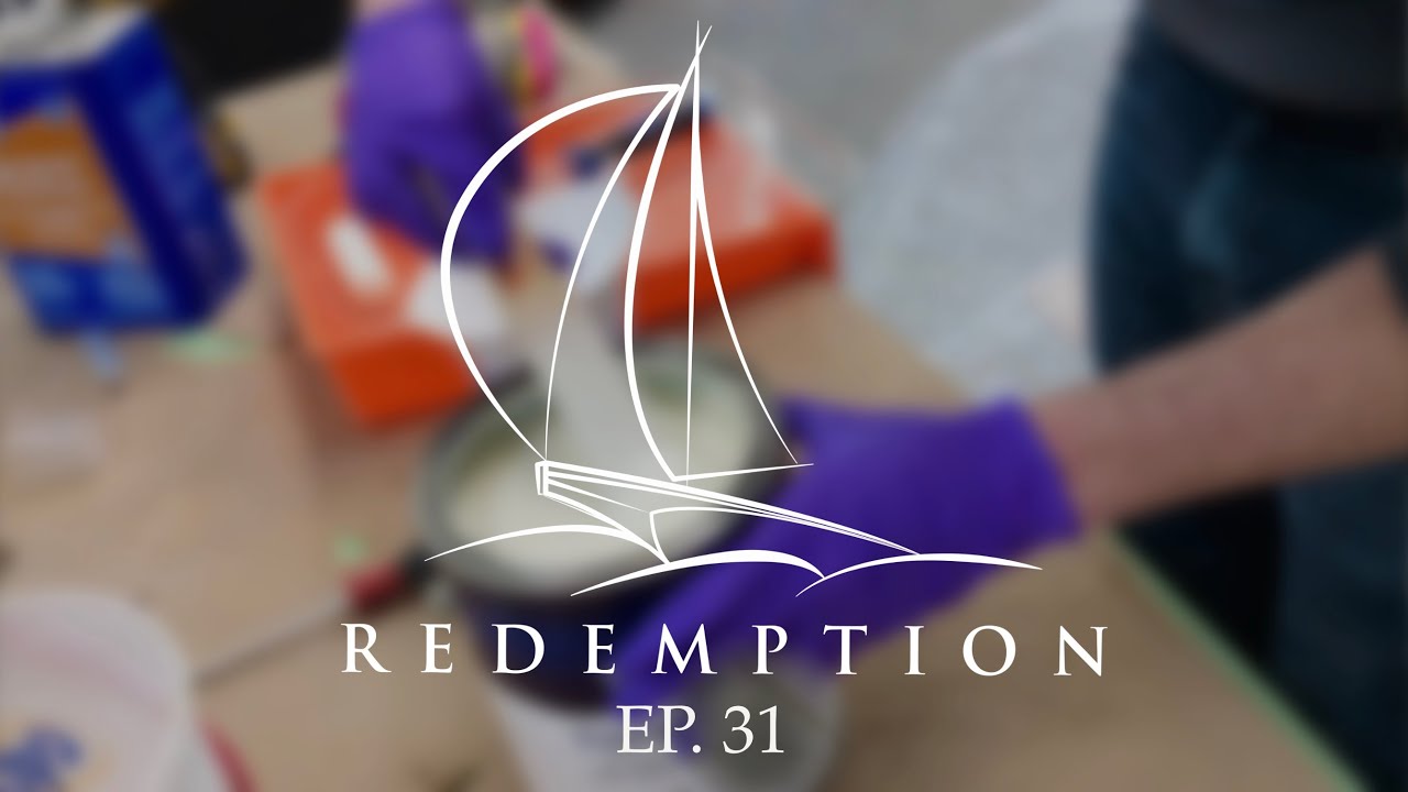 Total Boat Primer: Priming the Hull - Sailboat Build Ep. 31
