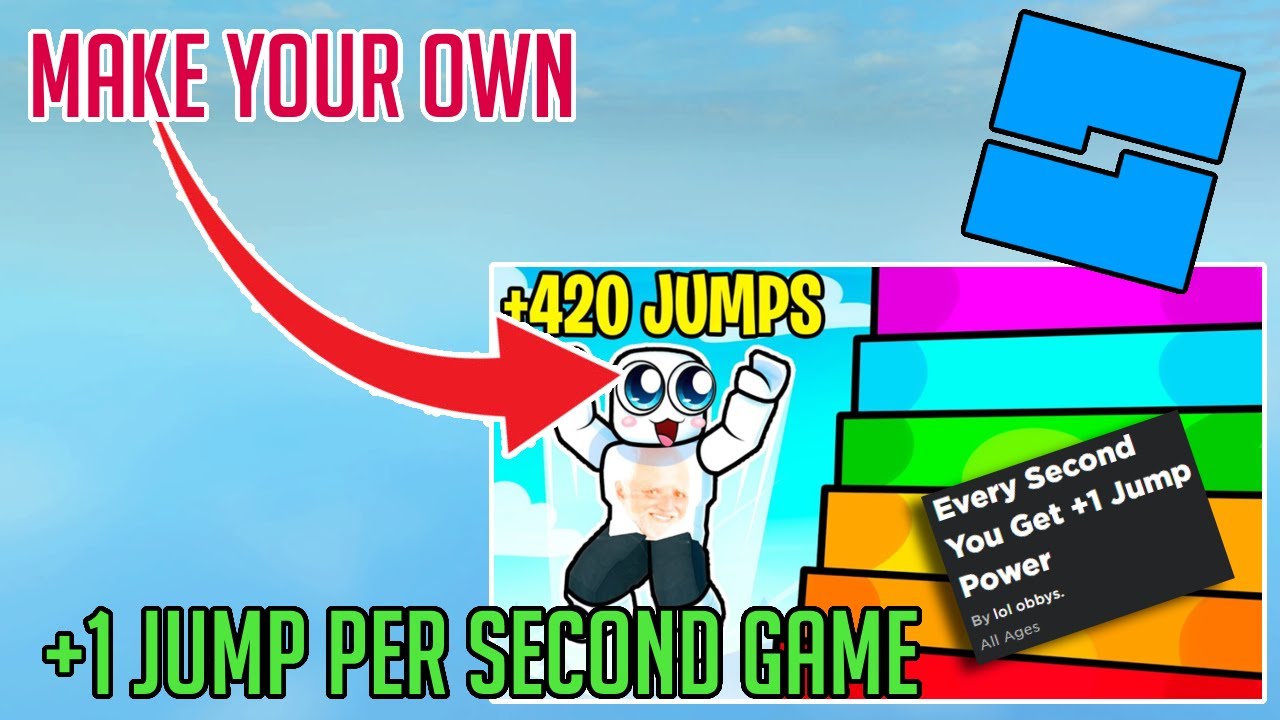 How to Make a 1 Jump Every Second Game in Roblox