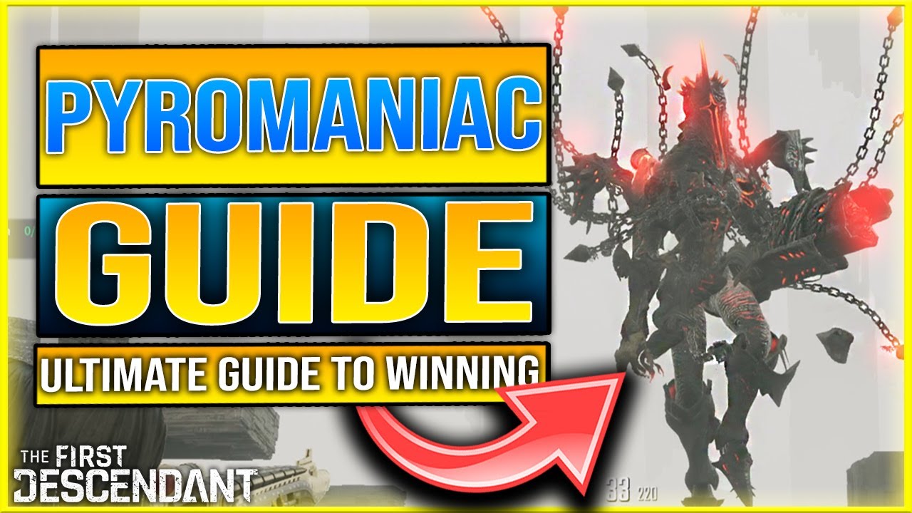 The ULTIMATE Pyromaniac Guide - The First Descendant How To Beat Pyromaniac Void Intercept Boss