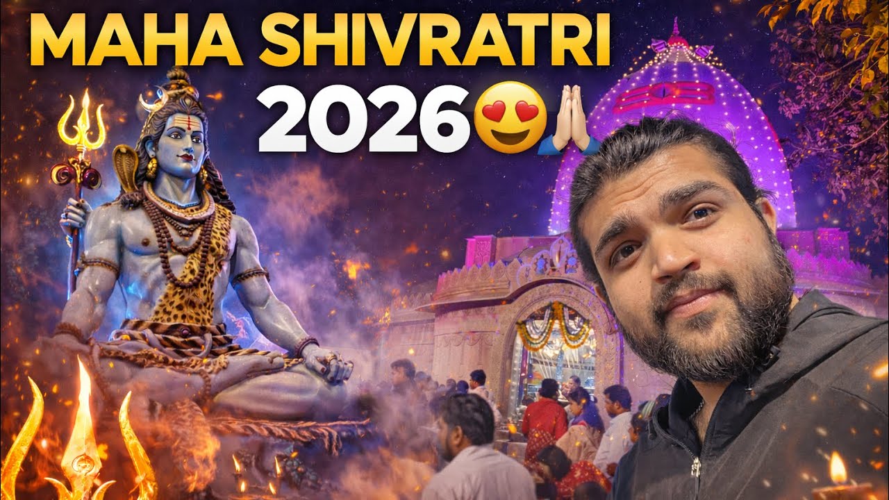MAHA SHIVRATRI 2026 😍🙏🏻 | Day 47 of Daily Vlogs 