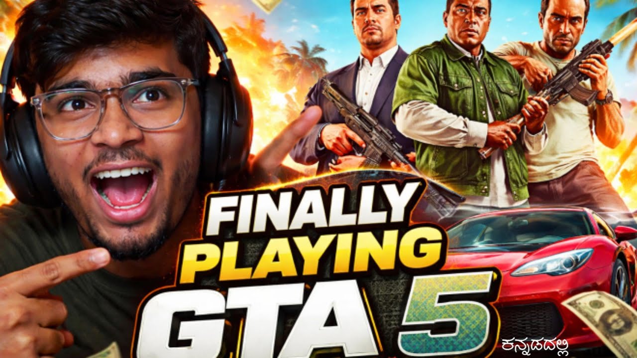 Completing GTA 5 Before GTA 6 🔥 | GTA 5 Story Mode EP 1 | Kannada