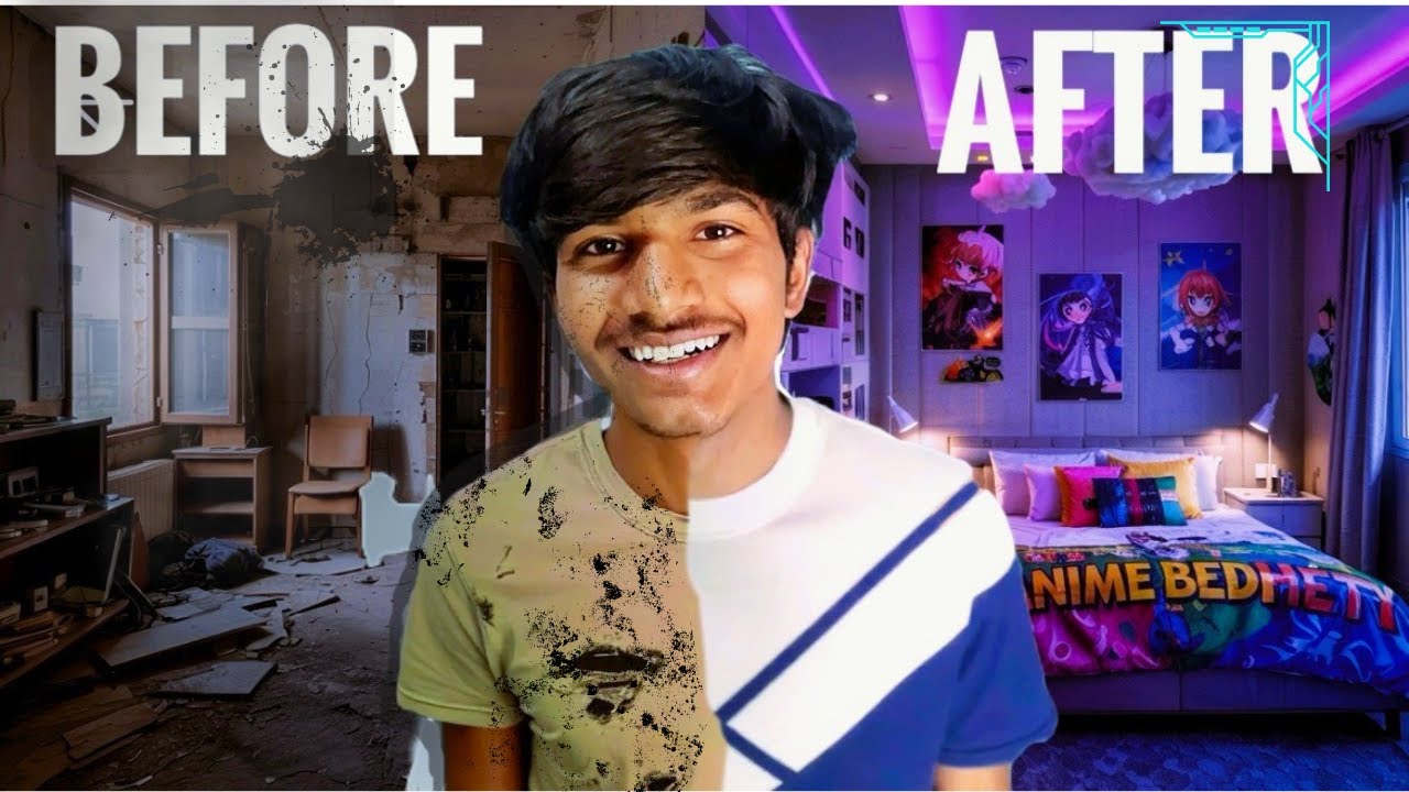 I made a home studio only 2 days #trending #room studio #homemade #viralvideo