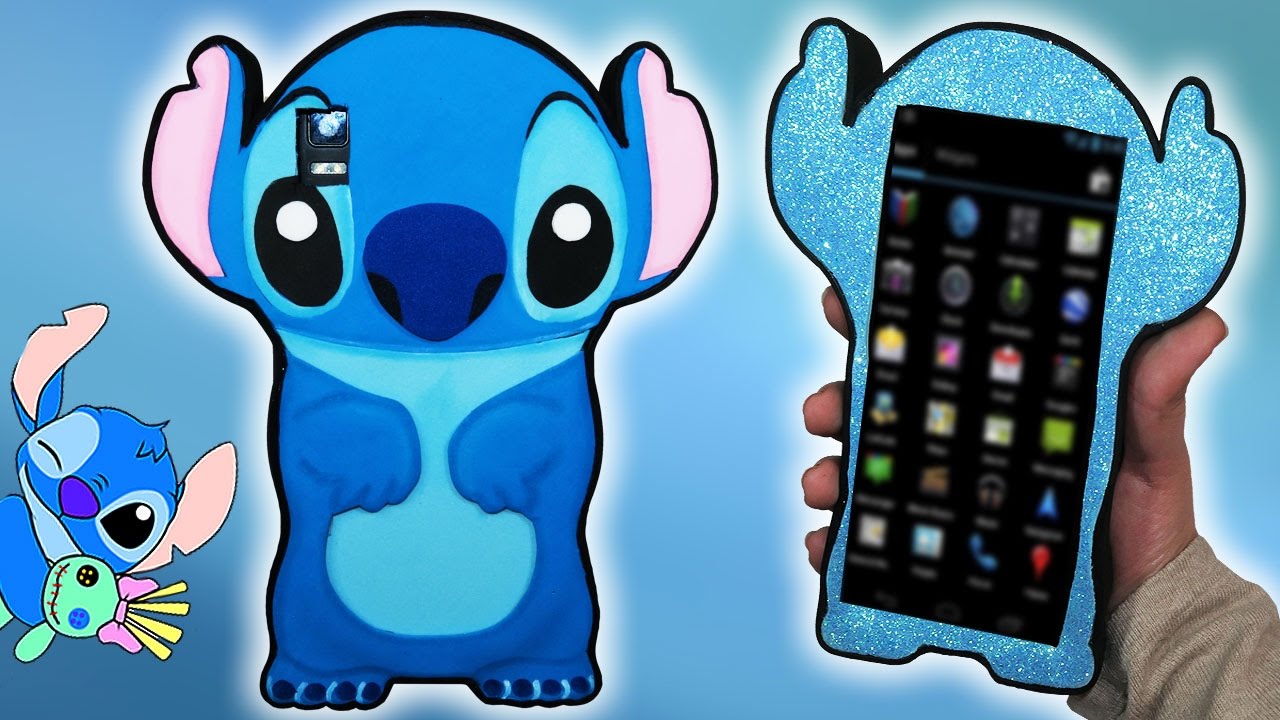 ♥ Tutorial: Funda DIY de Stitch || Stitch Mobile Case ♥