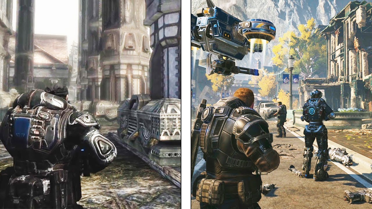 Gears 5 | 2006 - 2019 | Saga Graphics Evolution